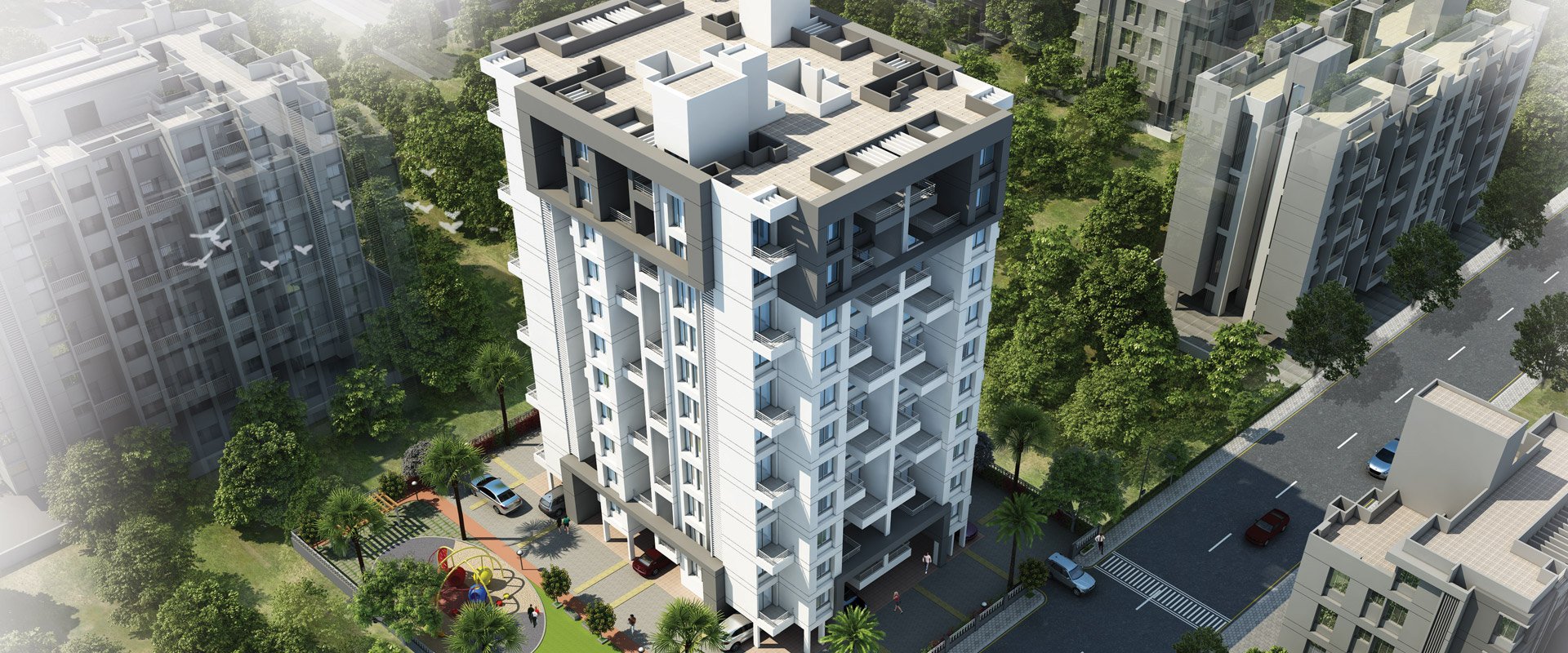 2 BHK flats in thergaon